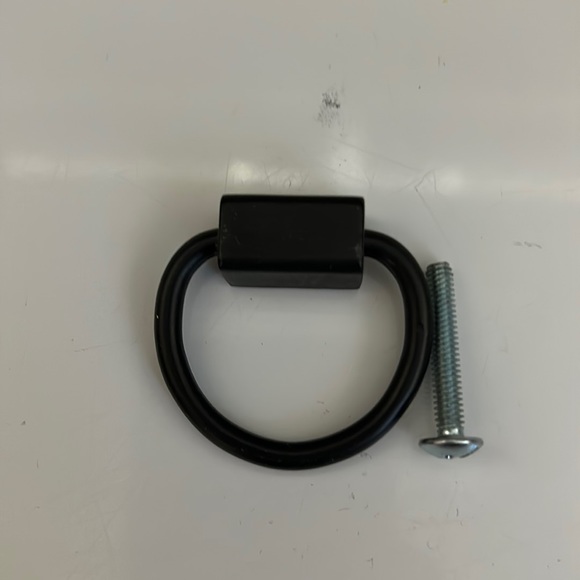 Set of 6, Hearth and Hand black iron pull knobs - Picture 2 of 4